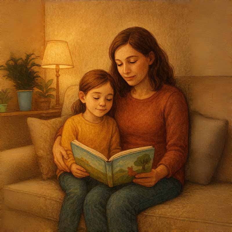 کتاب‌خوانی-با-والدین