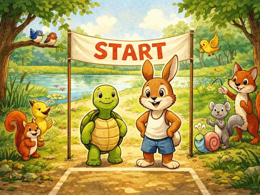 داستان خرگوش و لاک‌پشت